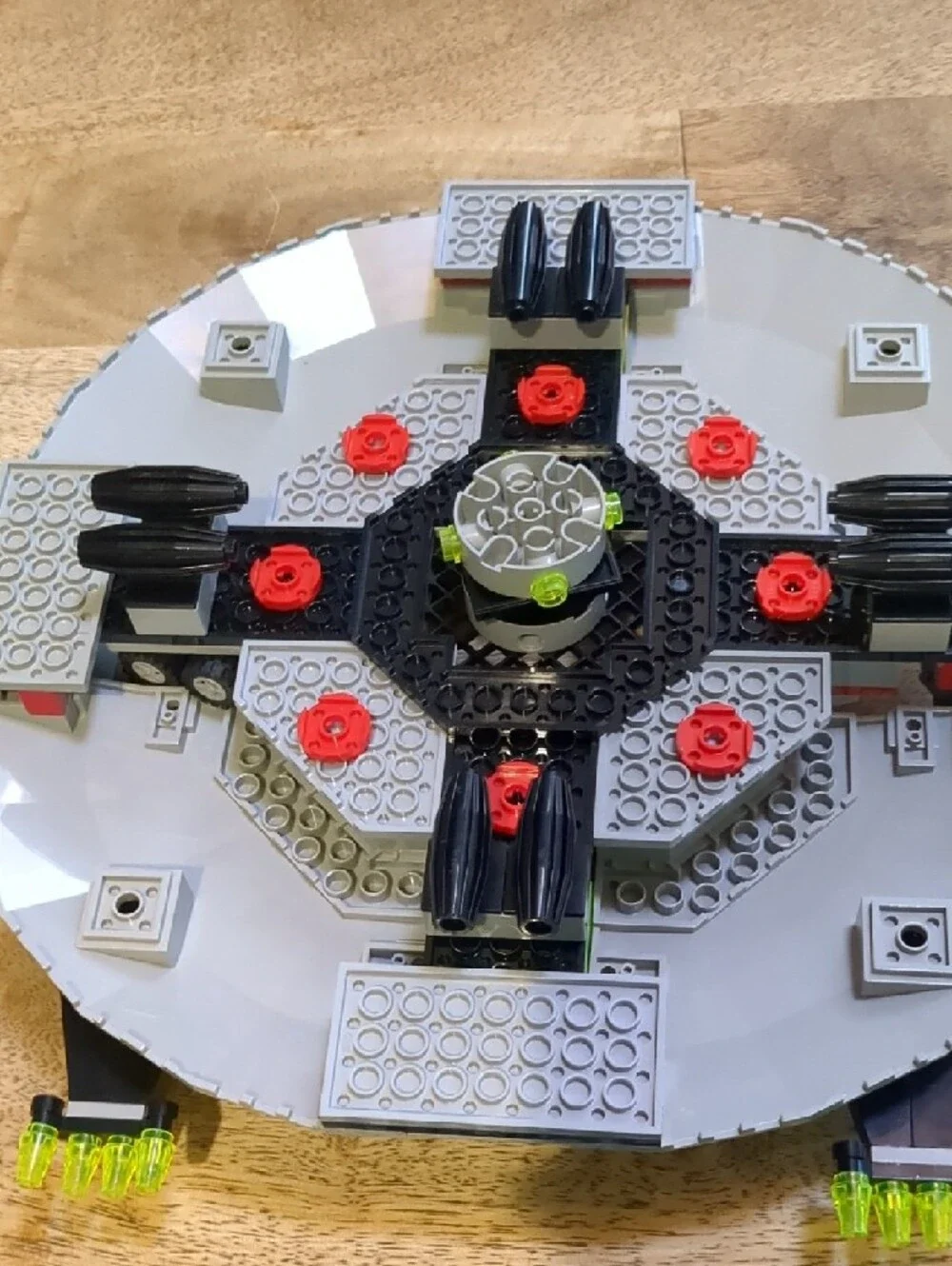 Lego 6575-1 Alien Avenger - Complete + Extra Minifig - Gray and Neon - RARE